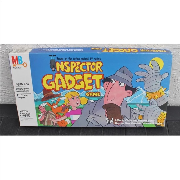 Inspector Gadget Game 1983 Vintage Complete Excellent Condition Based on TV Show - Picture 1 of 14